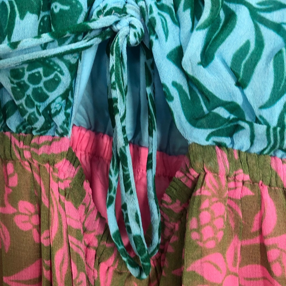 Anthropologie Farm Rio cut out maxi dress - Picture 6 of 11